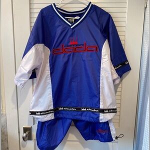 Vintage Damon dada tshirt shorts set